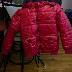 Kids Burberry Puffer Coat